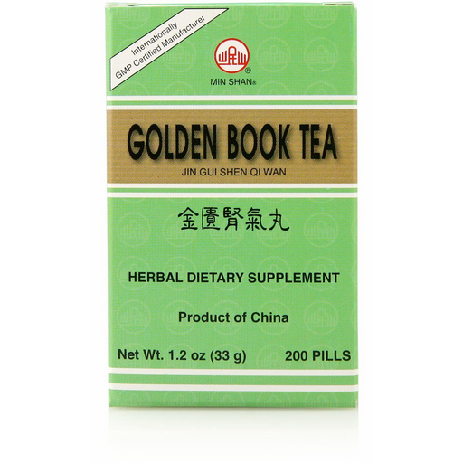 Min Shan Golden Book Teapills - Jin Gui Shen Qi Wan