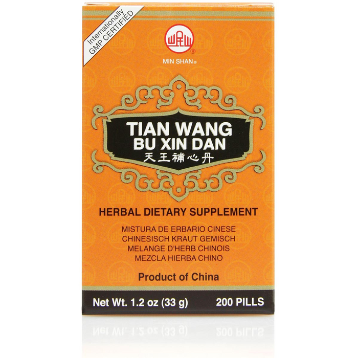 Tian Wang Bu Xin Dan (200 Pills)-Vitamins & Supplements-Min Shan-Pine Street Clinic