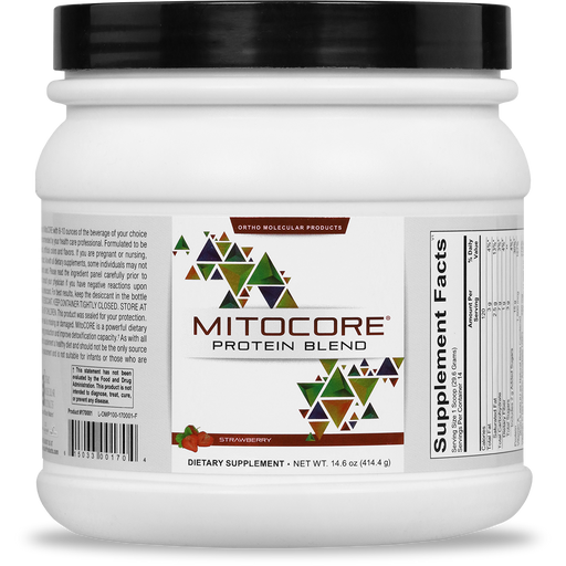 MitoCORE Powder (14 Servings)-Vitamins & Supplements-Ortho Molecular Products-Strawberry-Pine Street Clinic