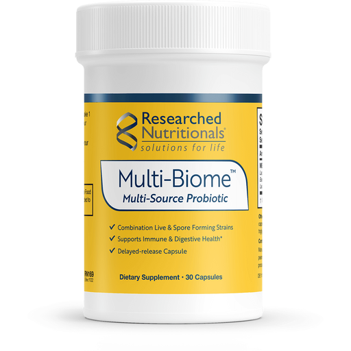Multi-Biome (30 Capsules)-Vitamins & Supplements-Researched Nutritionals-Pine Street Clinic