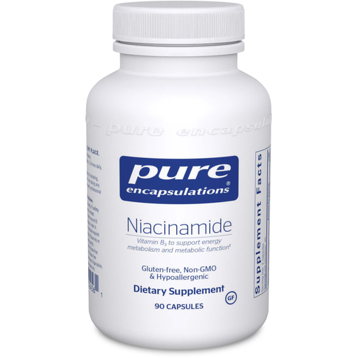 Niacinamide (90 Capsules)-Vitamins & Supplements-Pure Encapsulations-Pine Street Clinic