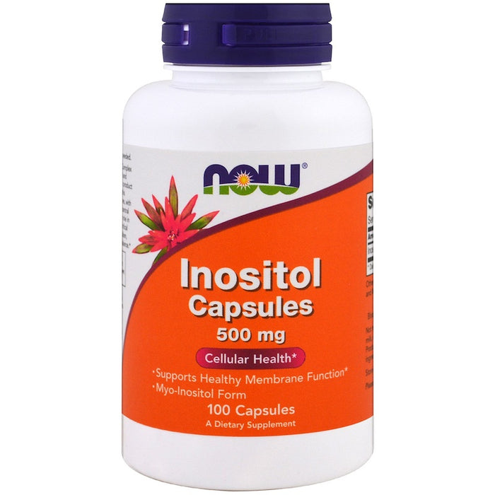Inositol Capsules (500 mg) (100 capsules)-NOW-Pine Street Clinic
