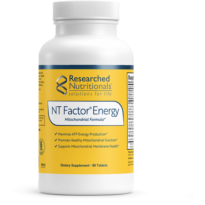 NT Factor Energy (90 Tablets)-Vitamins & Supplements-Researched Nutritionals-Pine Street Clinic