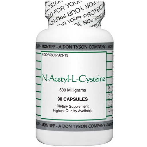 N-Acetyl-L-Cysteine (NAC) (500 mg) (90 Capsules) (Montiff)-Vitamins & Supplements-Montiff-Pine Street Clinic