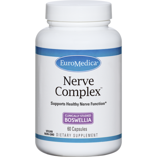 Nerve Complex (60 Capsules)-Vitamins & Supplements-EuroMedica-Pine Street Clinic