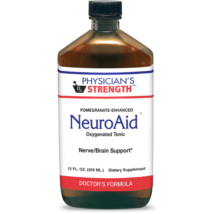 NeuroAid (12 Fluid Ounces)-Vitamins & Supplements-Physician's Strength-Pine Street Clinic