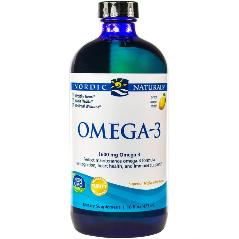 Omega-3 Liquid, Formerly Arctic Omega (Lemon)