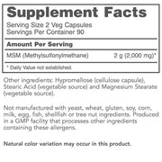 MSM (180 Capsules)