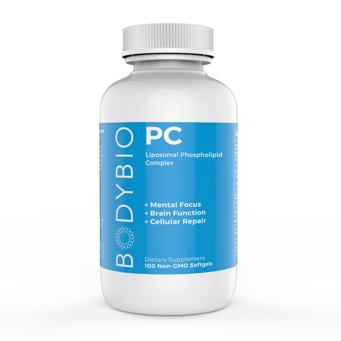 BodyBio PC (Phosphatidylcholine)-Vitamins & Supplements-BodyBio-100 Softgels-Pine Street Clinic