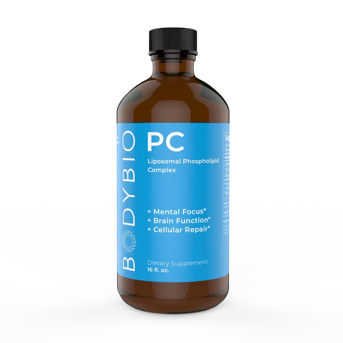 BodyBio PC (Phosphatidylcholine)-Vitamins & Supplements-BodyBio-16 Ounce Liquid-Pine Street Clinic