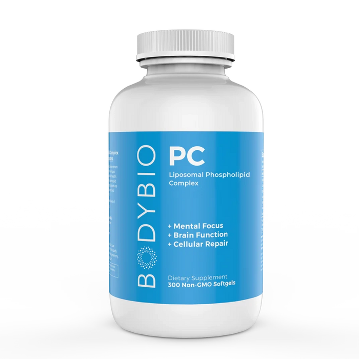 BodyBio PC (Phosphatidylcholine)-Vitamins & Supplements-BodyBio-300 Softgels-Pine Street Clinic