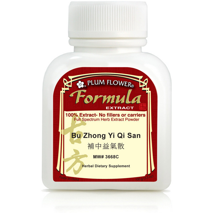 Bu Zhong Yi Qi San (Extract Powder) (100 g)-Vitamins & Supplements-Plum Flower-Pine Street Clinic