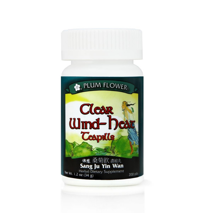 Clear Wind Heat Teapills (Sang Ju Yin Wan) (200 Pills)-Vitamins & Supplements-Plum Flower-Pine Street Clinic