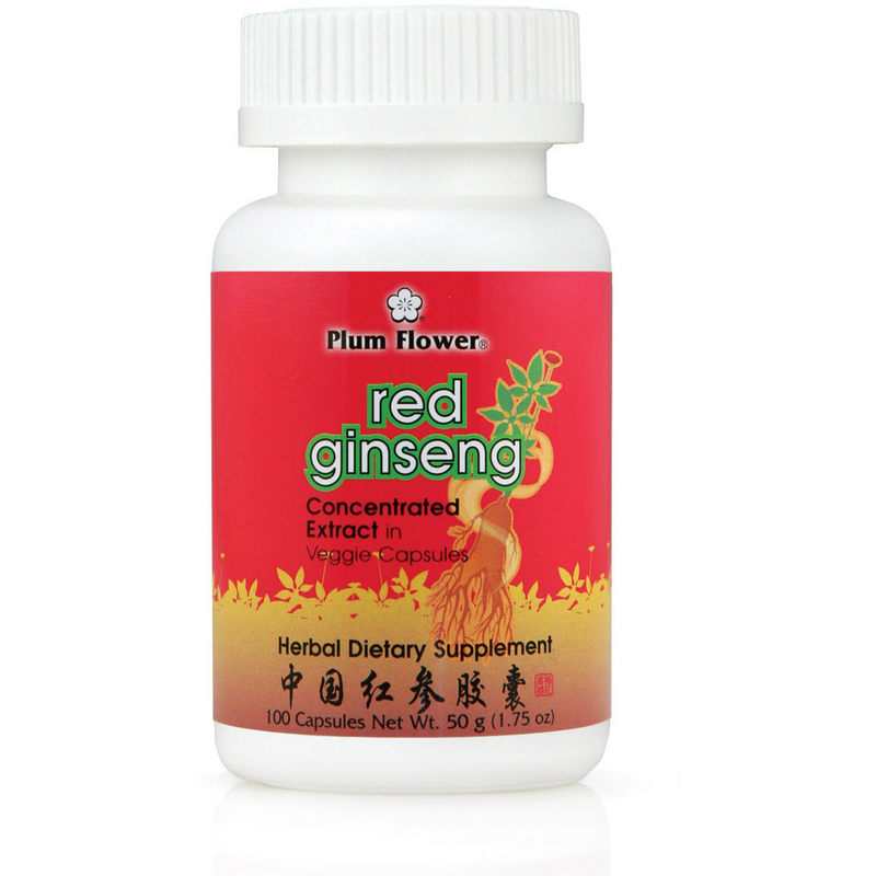 Red Ginseng (Ren Shen) (100 Capsules)
