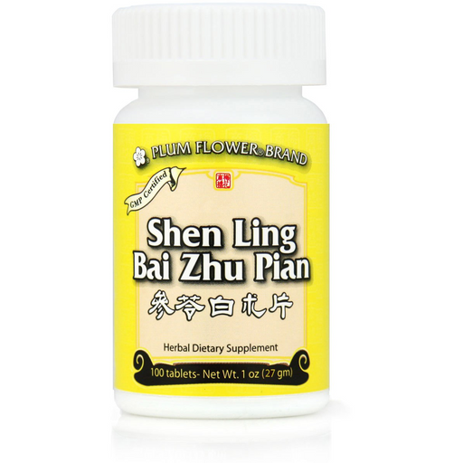 Shen Ling Bai Zhu Pian (100 Tablets)-Vitamins & Supplements-Plum Flower-Pine Street Clinic
