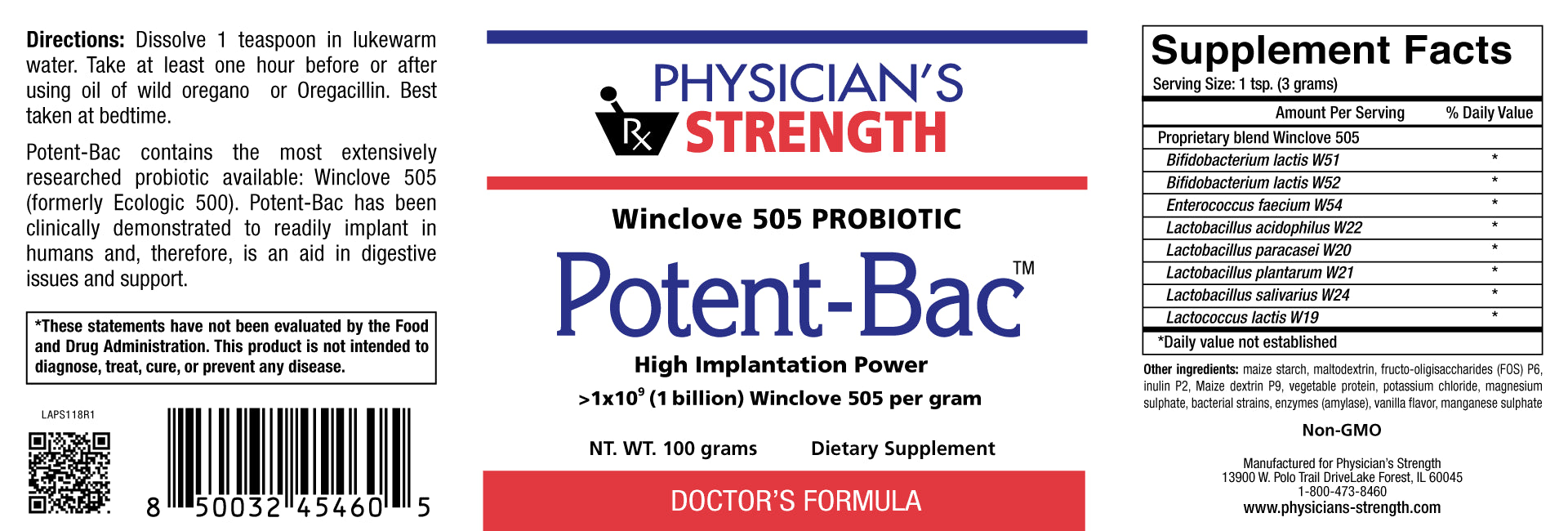 Potent-Bac (100 Grams Powder)