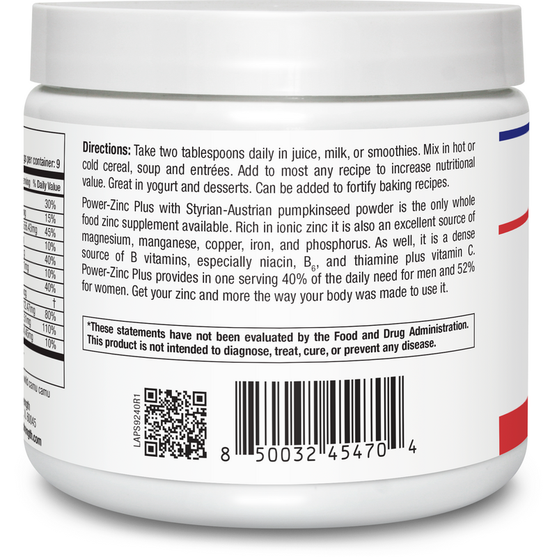 Power-Zinc Plus (250 Grams Powder)