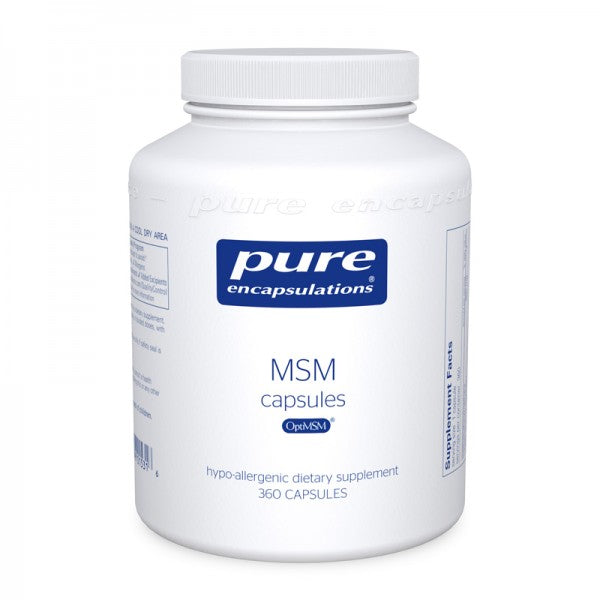 MSM Capsules-Vitamins & Supplements-Pure Encapsulations-360 Capsules-Pine Street Clinic