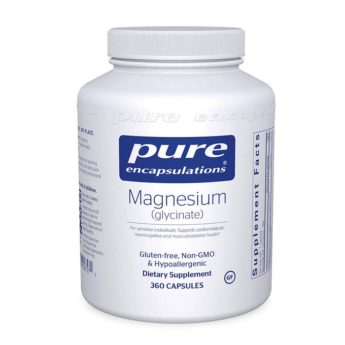 Magnesium (glycinate) (120 mg)-Pure Encapsulations-Pine Street Clinic