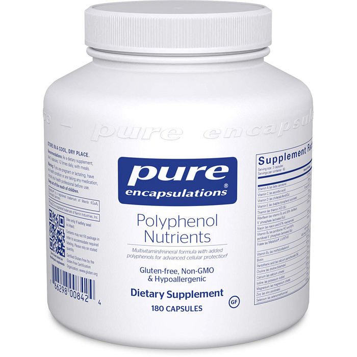 Polyphenol Nutrients-Vitamins & Supplements-Pure Encapsulations-180 Capsules-Pine Street Clinic