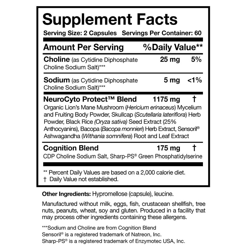 BDNF Essentials (120 Capsules)