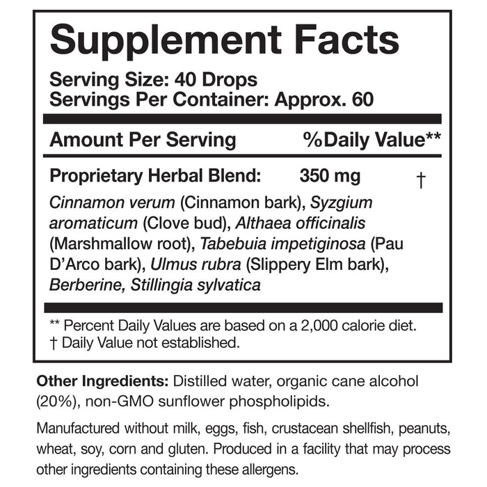 Elim-A-Cand (4 Liquid Ounces)-Vitamins & Supplements-Researched Nutritionals-Pine Street Clinic