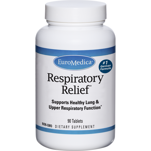 Respiratory Relief (90 Tablets)-Vitamins & Supplements-EuroMedica-Pine Street Clinic