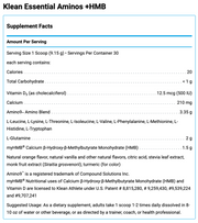 Klean Essential Aminos +HMB
