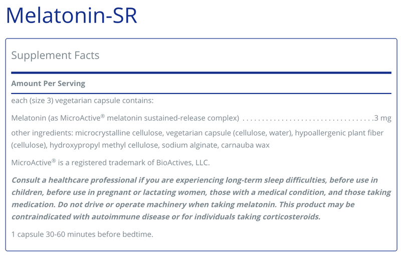 Melatonin-SR (60 Capsules)