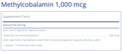 Methylcobalamin (1,000 mcg)-Pure Encapsulations-Pine Street Clinic