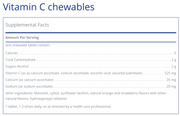 Vitamin C Chewables (60 Chewable Tablets)
