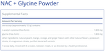 NAC + Glycine Powder (159 Grams)-Pure Encapsulations-Pine Street Clinic