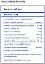 AntiOxidant Formula (120 Capsules)