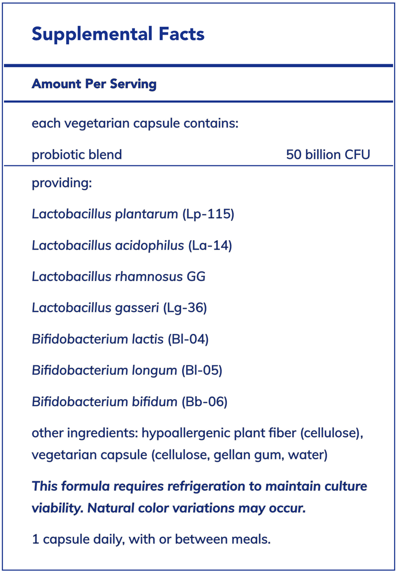 Probiotic 50B (60 Capsules)
