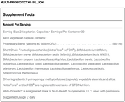 Multi-Probiotic (40 Billion) (60 Capsules)