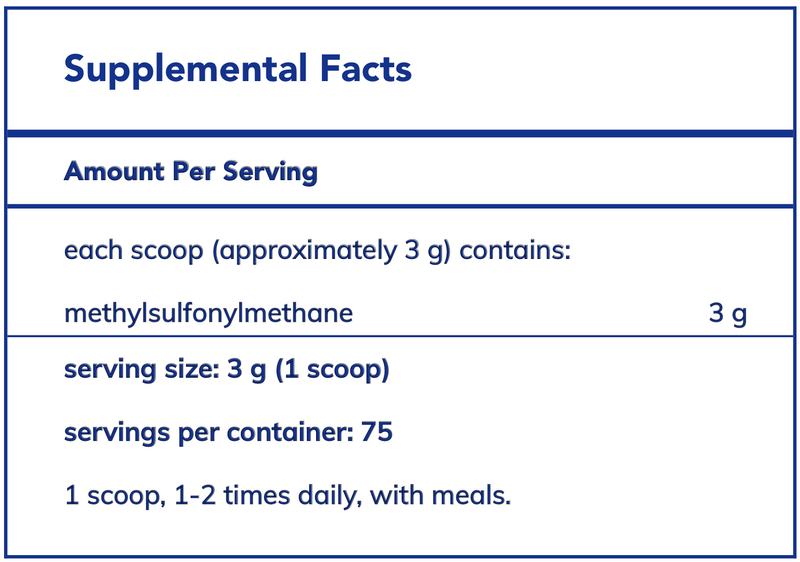 MSM Powder (227 Grams)