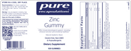 Zinc Gummy (100 Gummies)-Pure Encapsulations-Pine Street Clinic