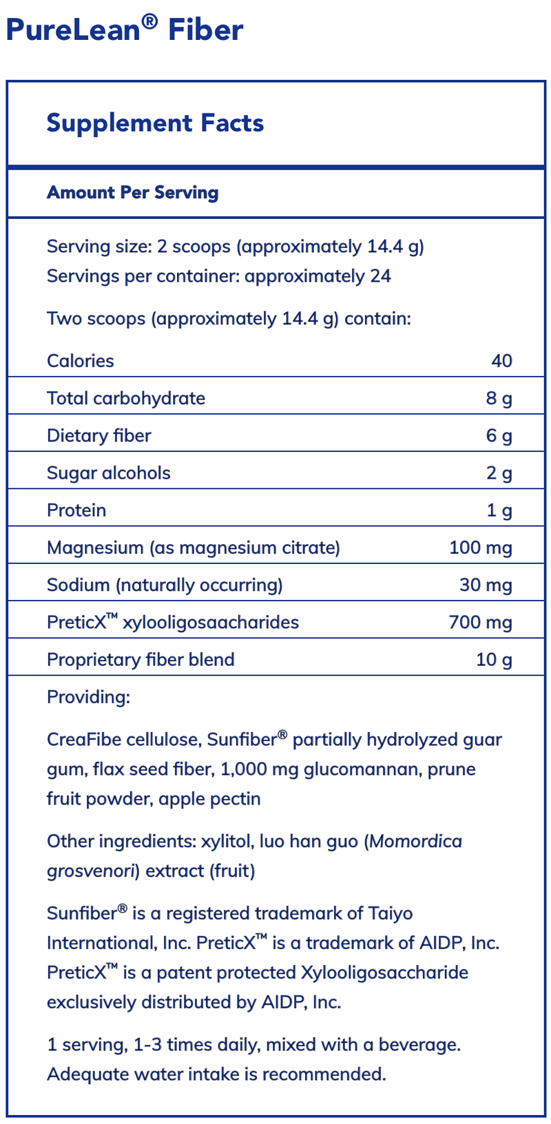 PureLean Fiber (12.2 Ounces)