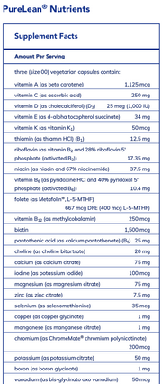 PureLean Nutrients (180 Capsules)