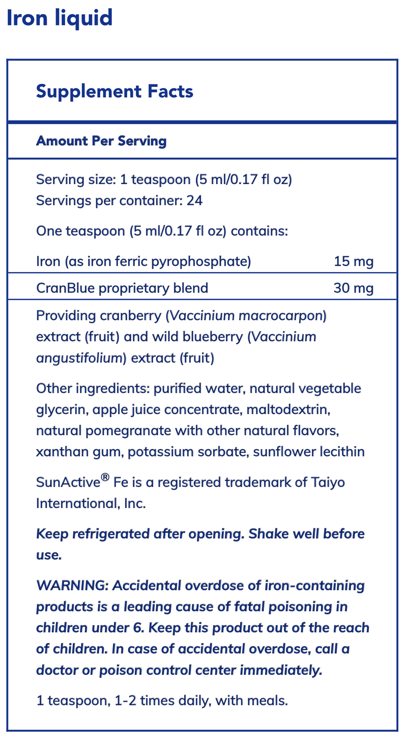 Iron (Liquid) (120 ml)