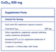 CoQ10 (500 Mg) (60 Capsules)-Vitamins & Supplements-Pure Encapsulations-Pine Street Clinic