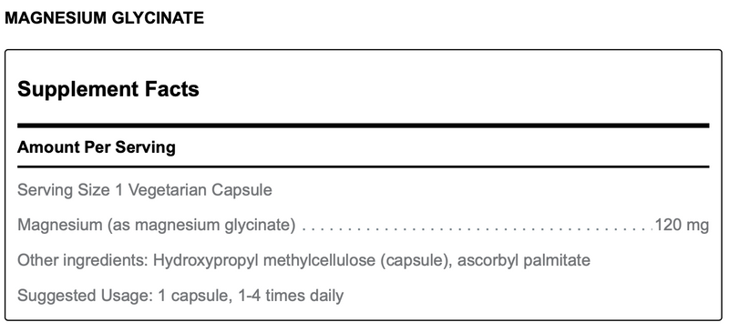 Magnesium Glycinate
