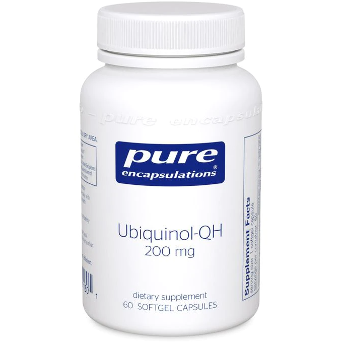 Ubiquinol-QH 200 mg (60 Softgels)