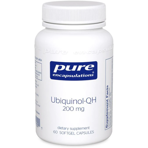 Ubiquinol-QH 200 mg (60 Softgels)-Vitamins & Supplements-Pure Encapsulations-Pine Street Clinic