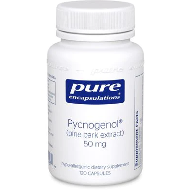 Pycnogenol (50 mg)-Vitamins & Supplements-Pure Encapsulations-60 Capsules-Pine Street Clinic
