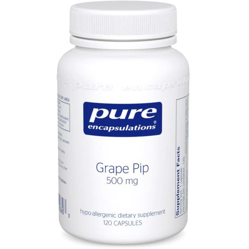 Grape Pip (500 mg) (120 Capsules)-Vitamins & Supplements-Pure Encapsulations-Pine Street Clinic