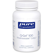 Q-Gel 100 mg (Hydrosoluble CoQ10) (100 mg) (60 Softgels)