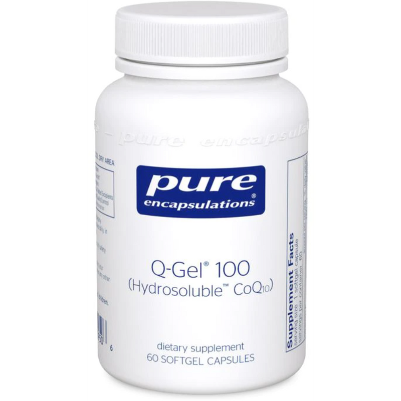 Q-Gel 100 mg (Hydrosoluble CoQ10) (100 mg) (60 Softgels)