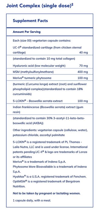 Joint Complex (Single Dose)-Vitamins & Supplements-Pure Encapsulations-30 Capsules-Pine Street Clinic