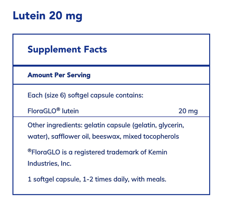 Lutein (20 mg)